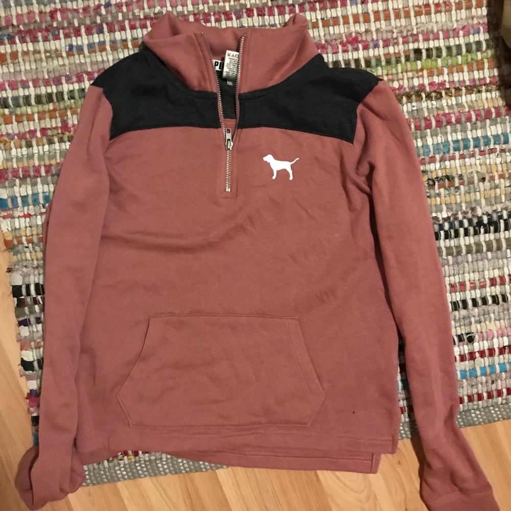 Pink Half Zip Jacket